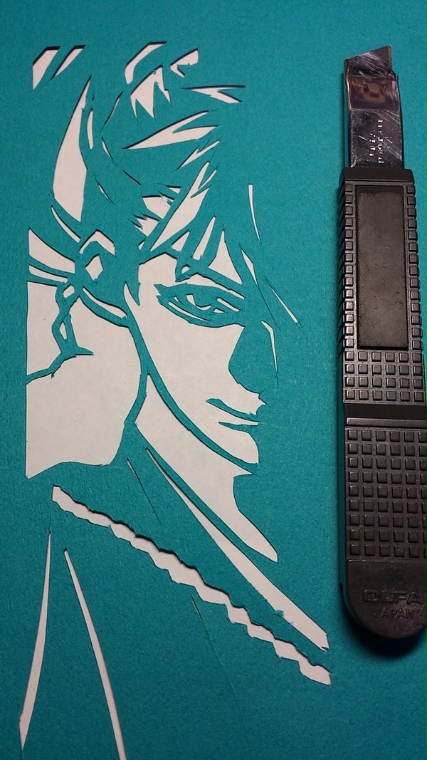 平助(*´▽｀*)切り絵