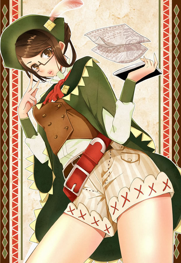 モンハン受付嬢
