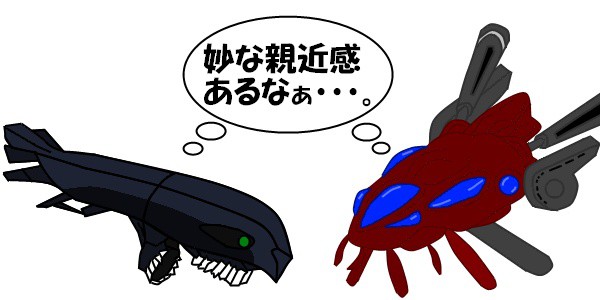 イ級とB-1D