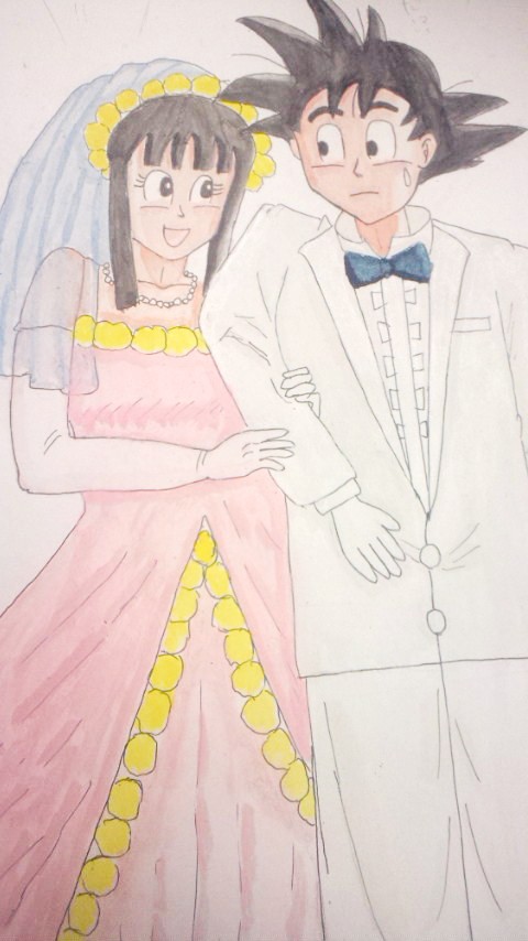 悟チチ結婚式