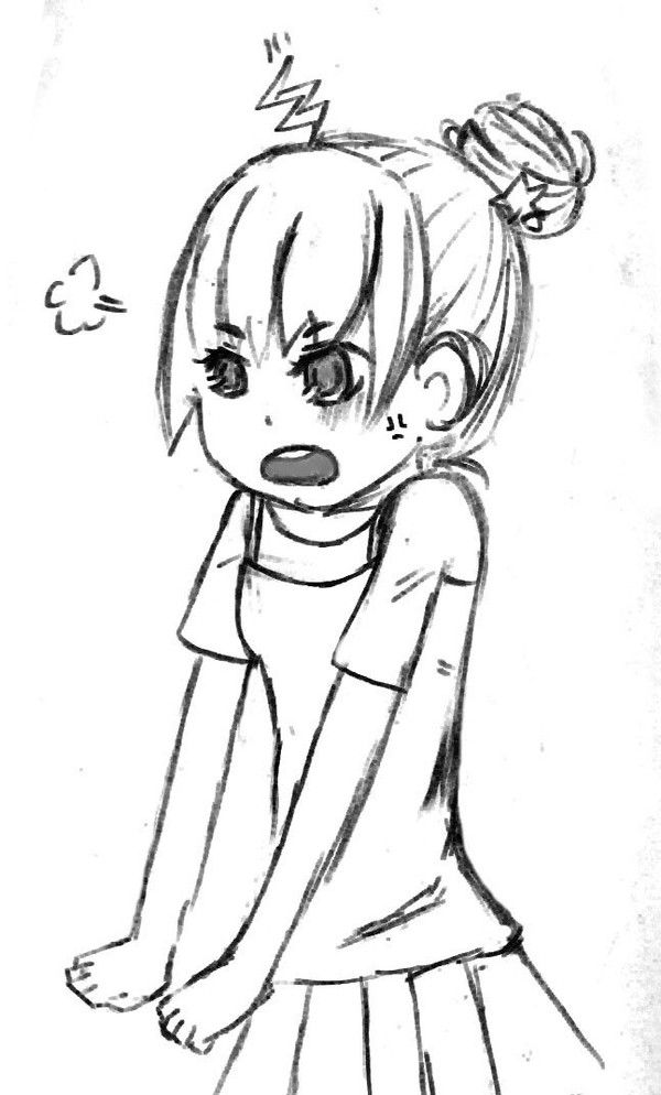 angry girl