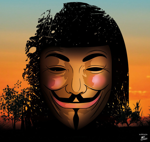 v for vendetta comics for Africa