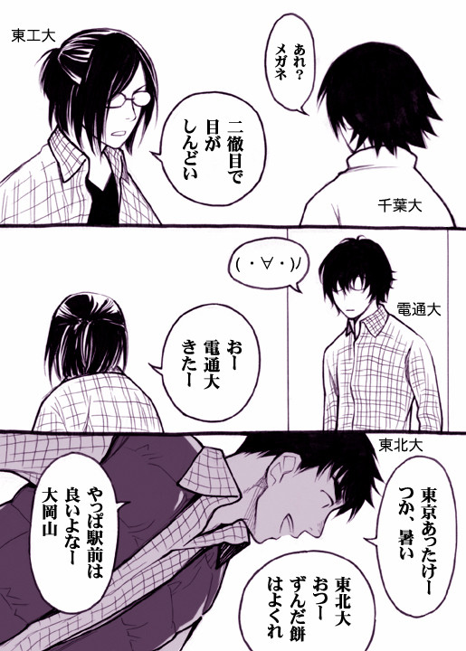 【大学擬人化】服装