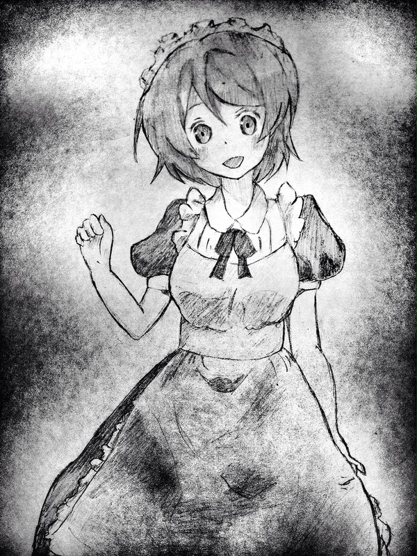 メイド服かよちん
