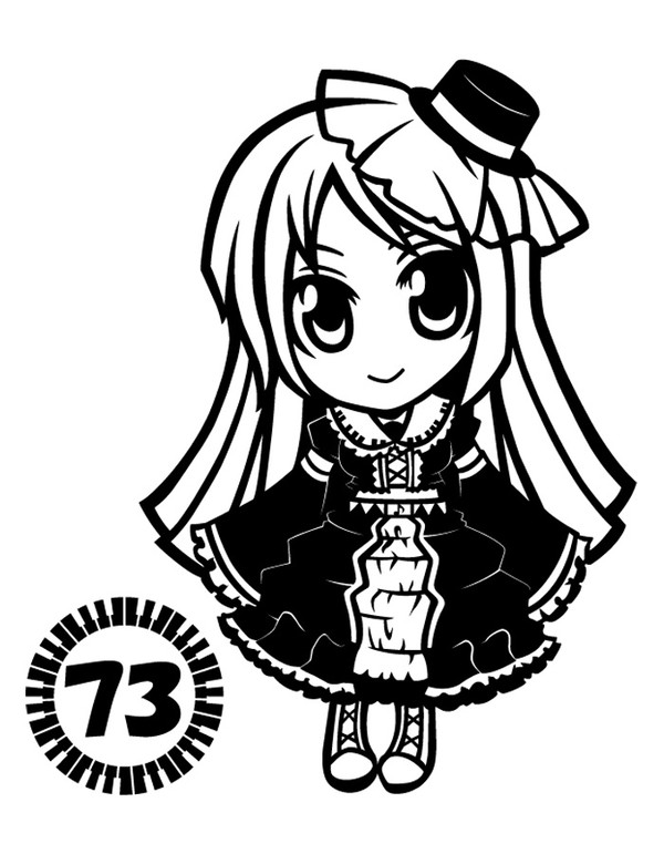 【波音リツ】カッティングシート原画