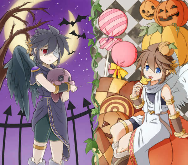 白黒天使たんハロウィン