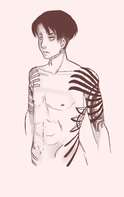 rivaille tattoo