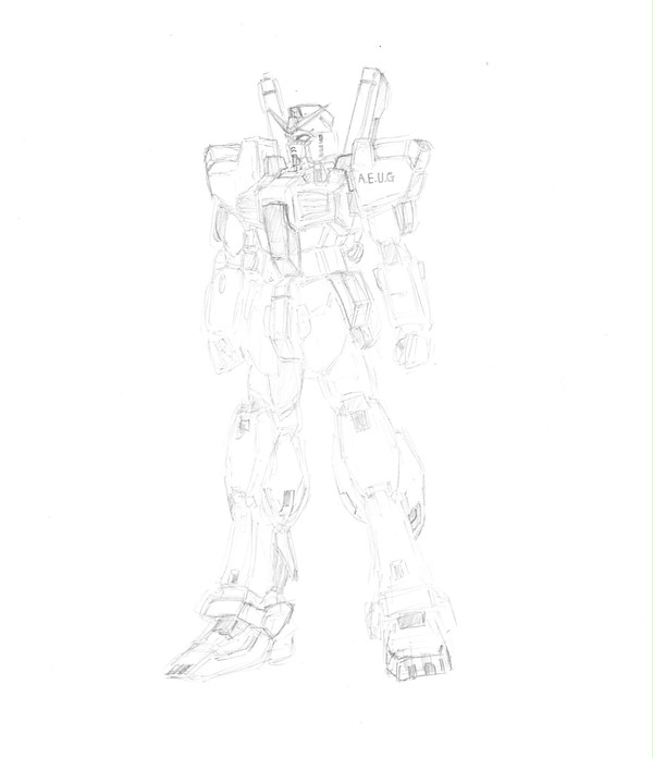 ガンダムMk-Ⅱ(一部アレンジ)