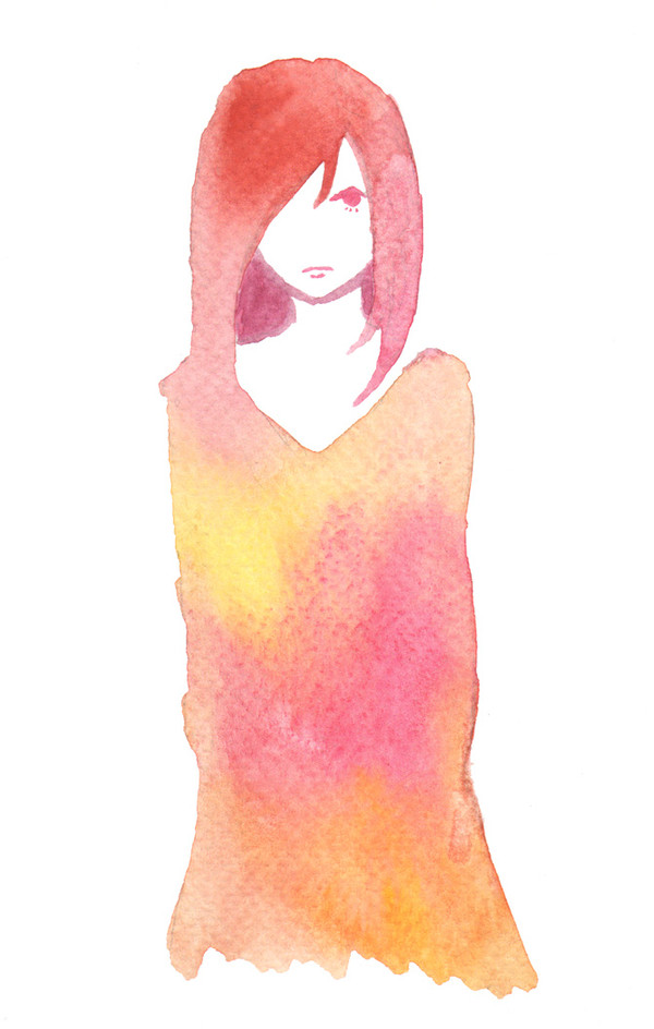Sunset girl
