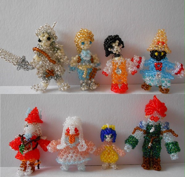 FF9キャラをビーズで作ってみた