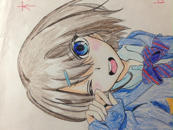 オリキャラ…かなり前に描いたやつだわ。