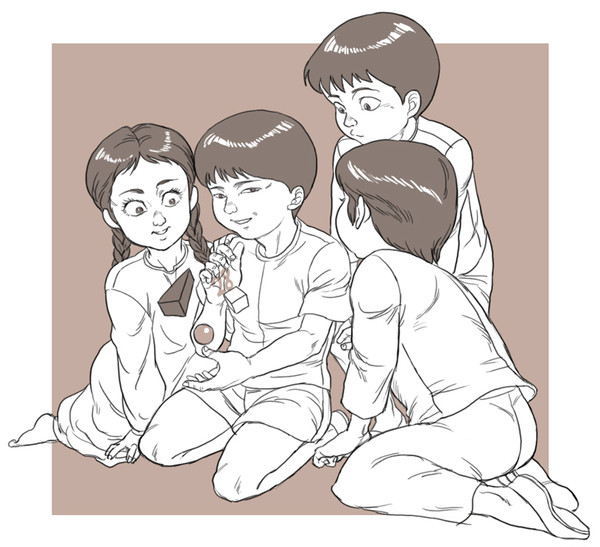 AKIRAらくがき