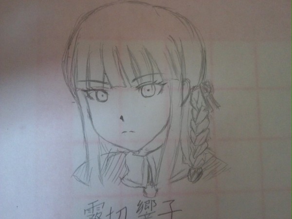 初描 シャーペン霧切さん