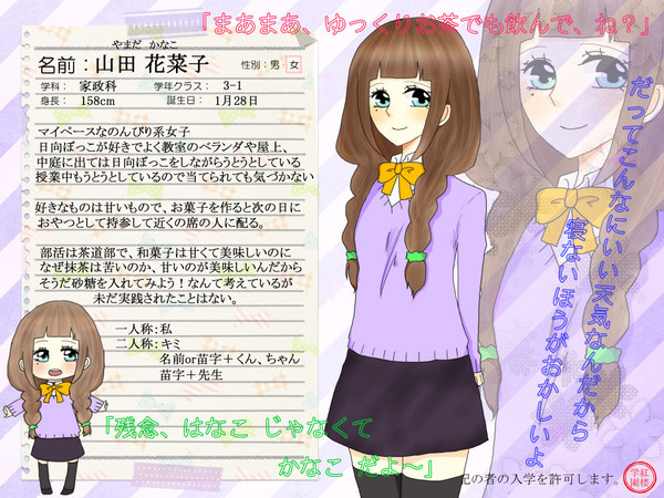 【紅学】山田花菜子【名簿】