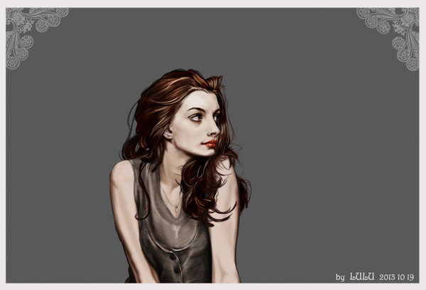 practise  Anne Hathaway