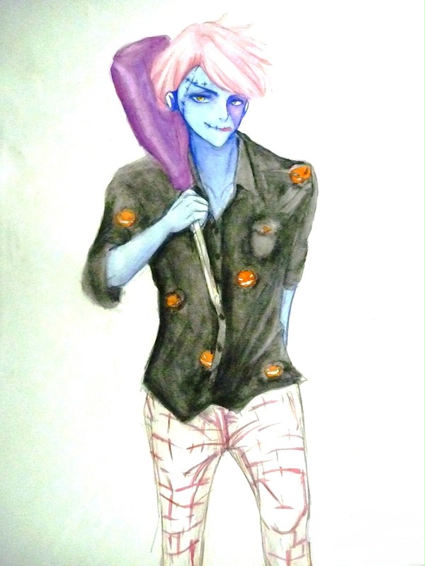 水彩習作 Halloween