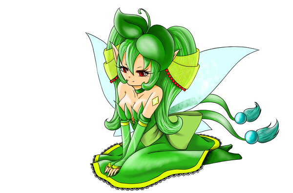 綠豆娘_電繪