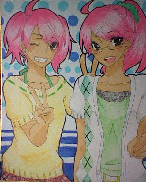 フロンティアＳと管理区の篠生茉莉【私服】