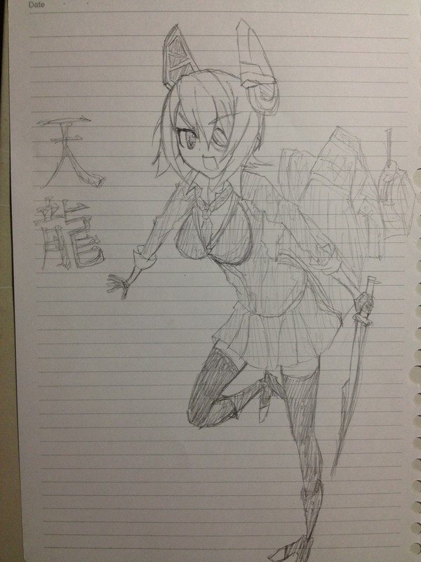 最近のらくがき【艦これ】