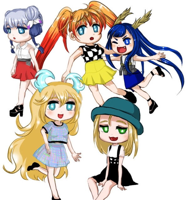 パズドラ四神と麒麟ちゃん