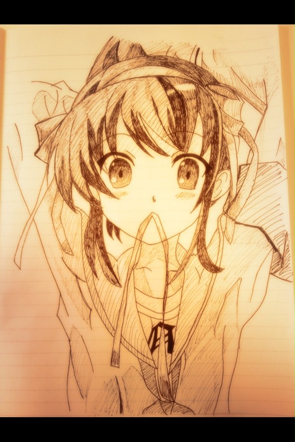 ハルヒ 手描き