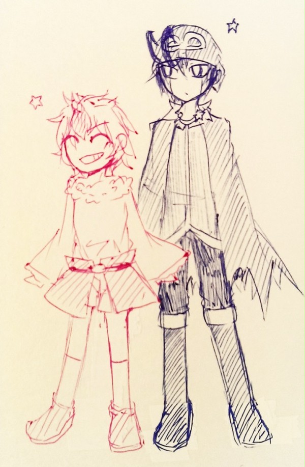 雲の王子と天空の使者<擬人化注意!>