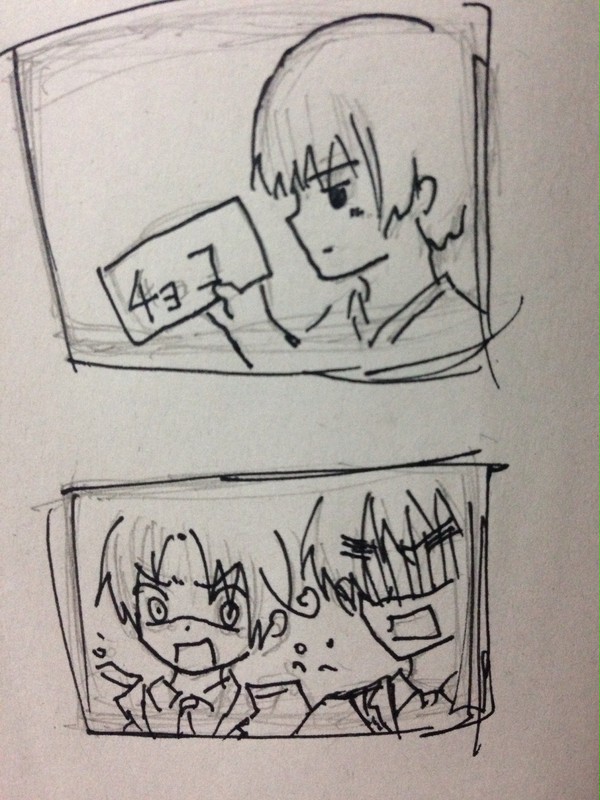昔描いた漫画が突飛すぎてわからない