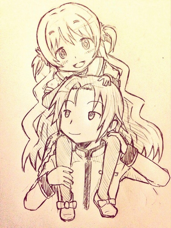 百江なぎさと中沢くん