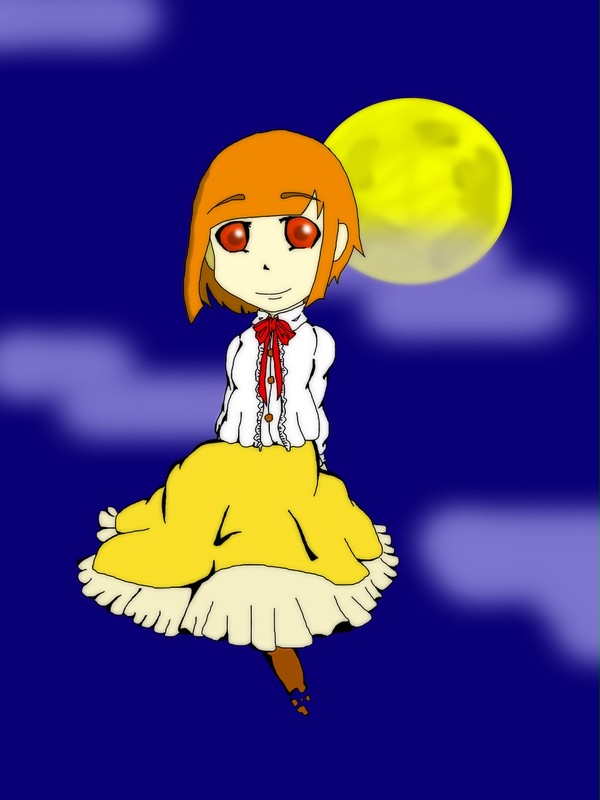 秋の夜長に描いてみたー