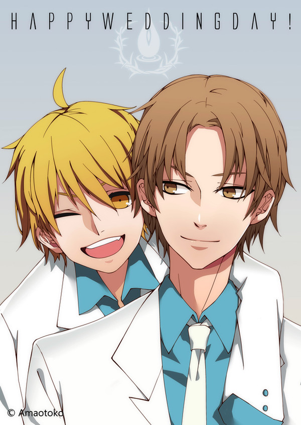Happy wedding day.
