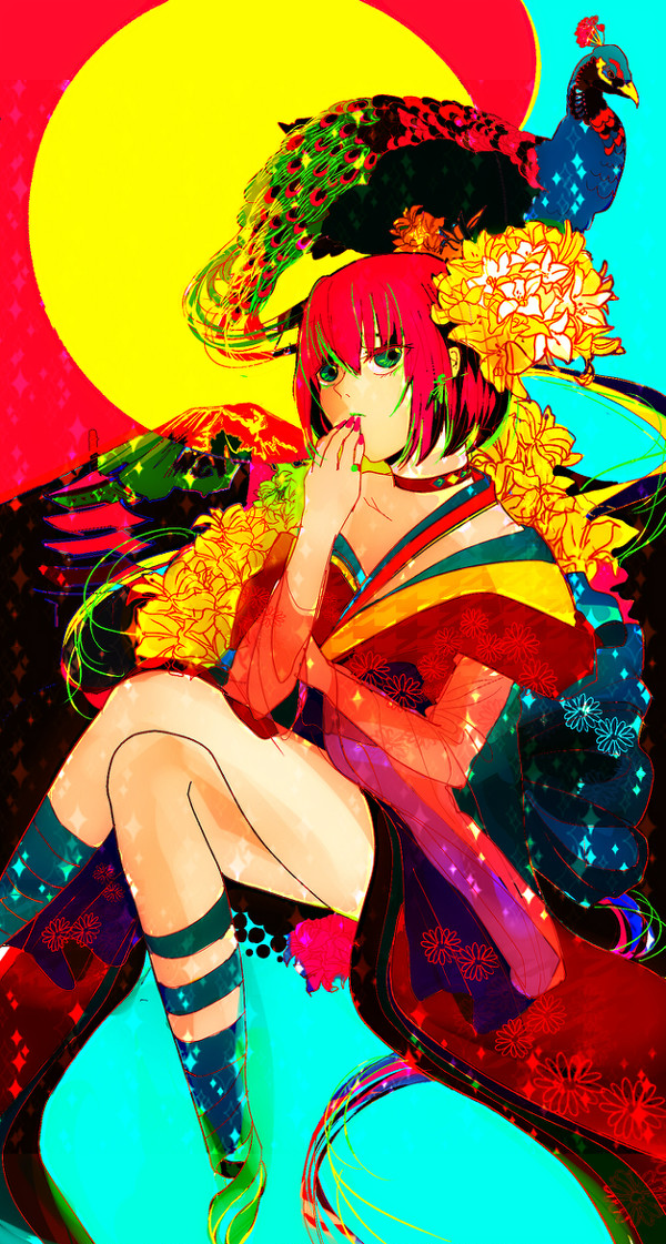 花鳥　月