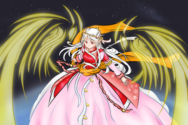 白きの彼女
