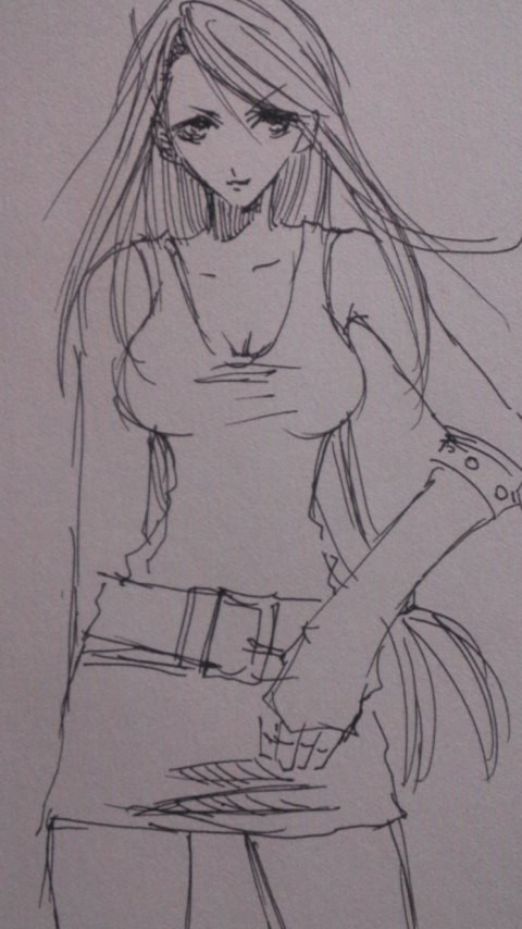 ﾃｨﾌｧ落書き