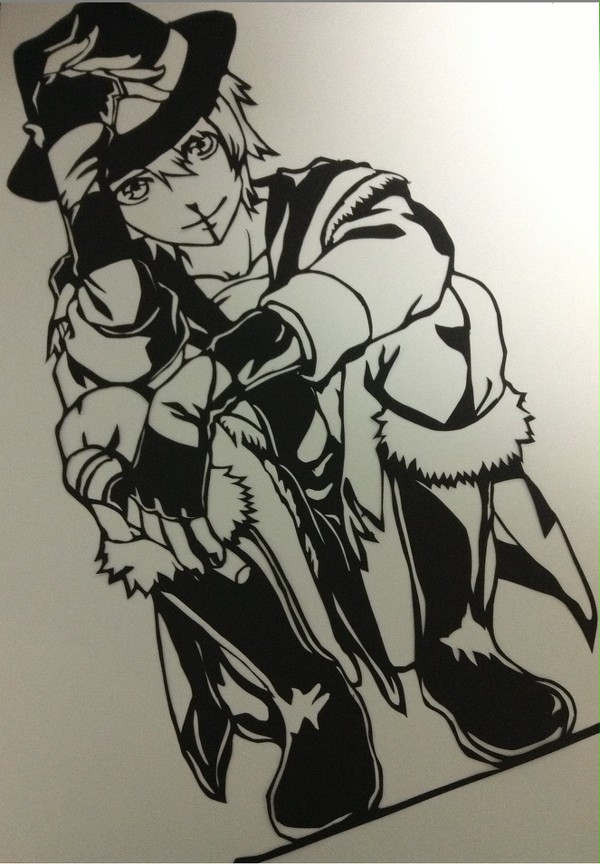 切り絵『マジLOVE１０００％　翔』　　うたプリ　