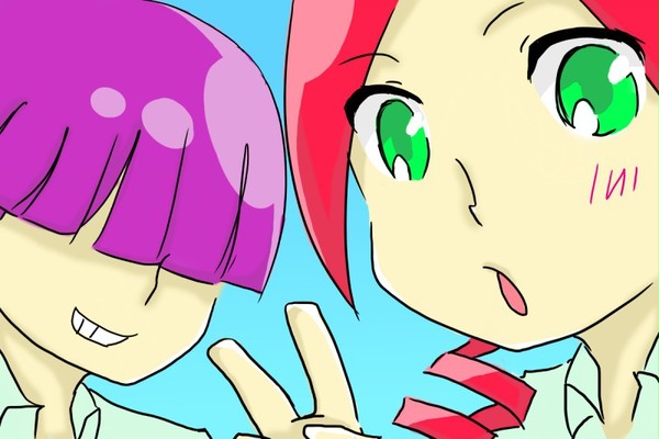まぐろくんとりんごちゃん
