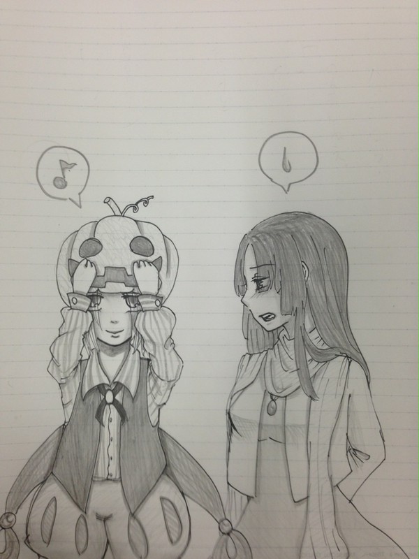 ハロウィンですね。