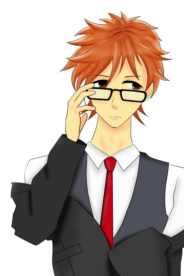 オリジナルメガネ男子