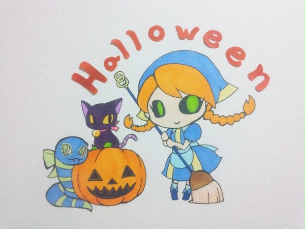 ハロウィンですね
