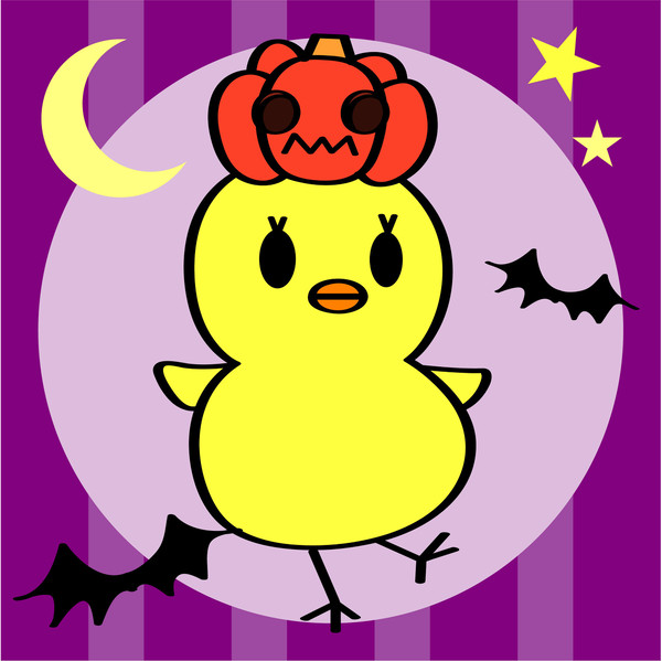 ハロウィンピヨちゃん