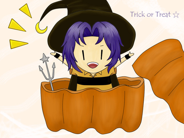Trick or Treat （線画付き）