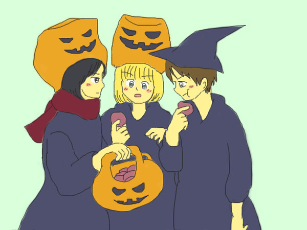ハロウィンだ