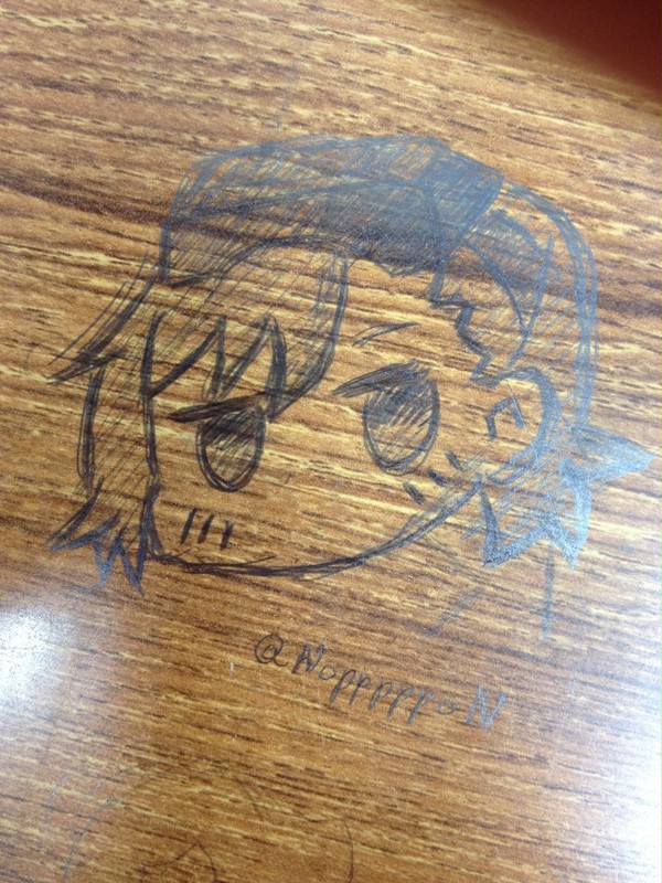 落書き(御坂妹)