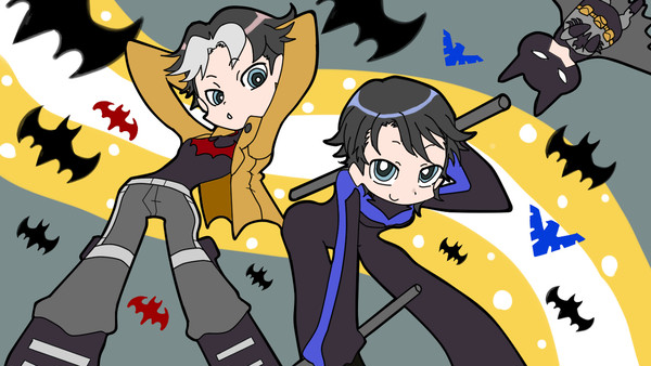 Nightwing＆Redhoodwith...