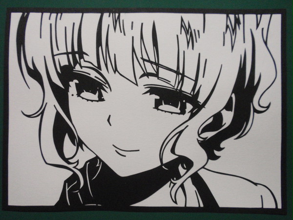 切り絵 凪のあすから