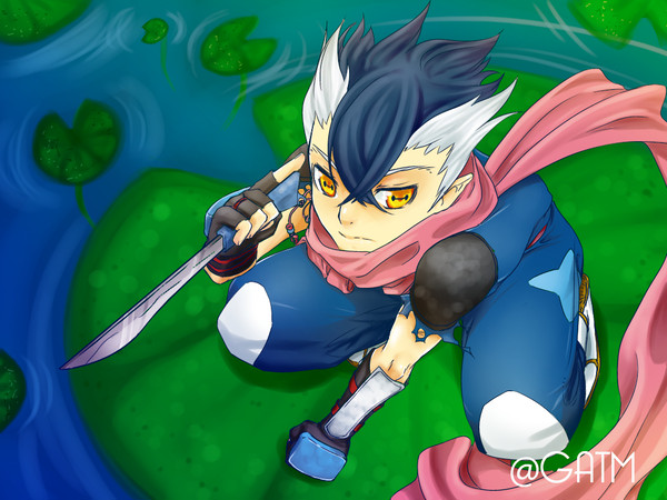Greninja Gijinka