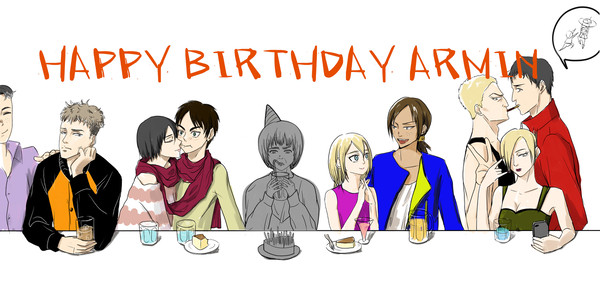 HAPPY BIRTHDAY ARMIN