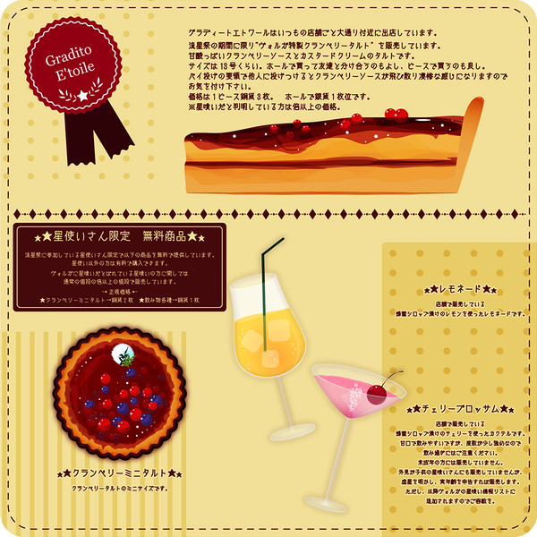 【P-SE】出店補足【流星祭】