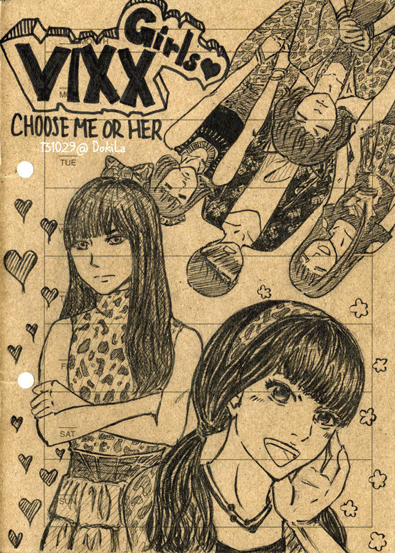 【VIXX GIRLS】Choose me or her!???