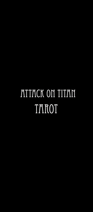 Attack on titan     Tarot