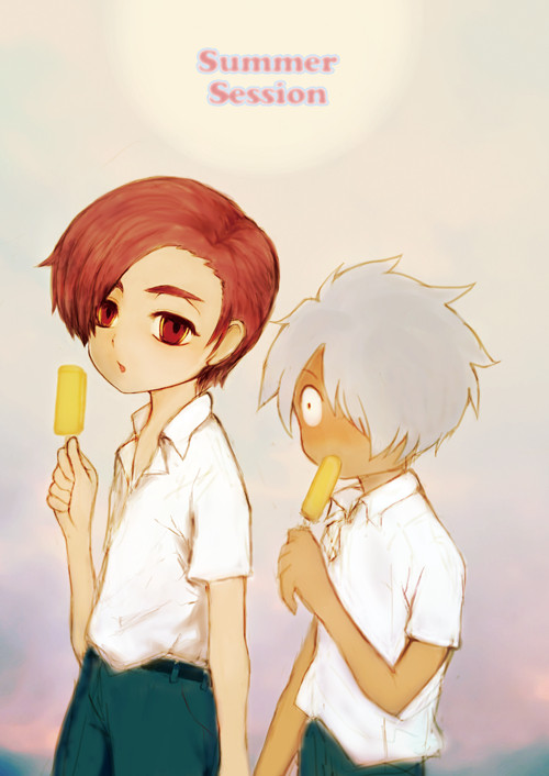 青プ12新刊『Summer Session』サンプル